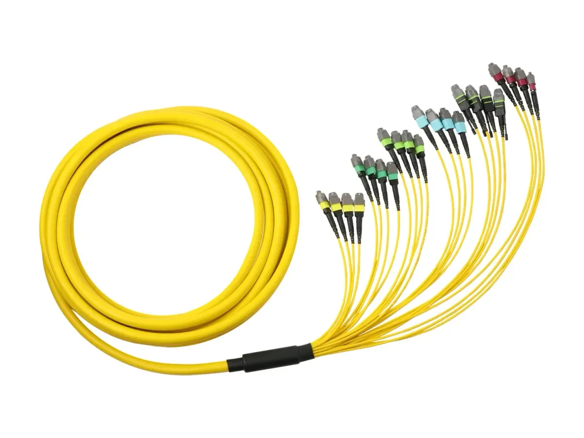 DYS MPO/MTP trunk cable, a factory pre-terminated high-density trunk for 400G and 800G data center backbones