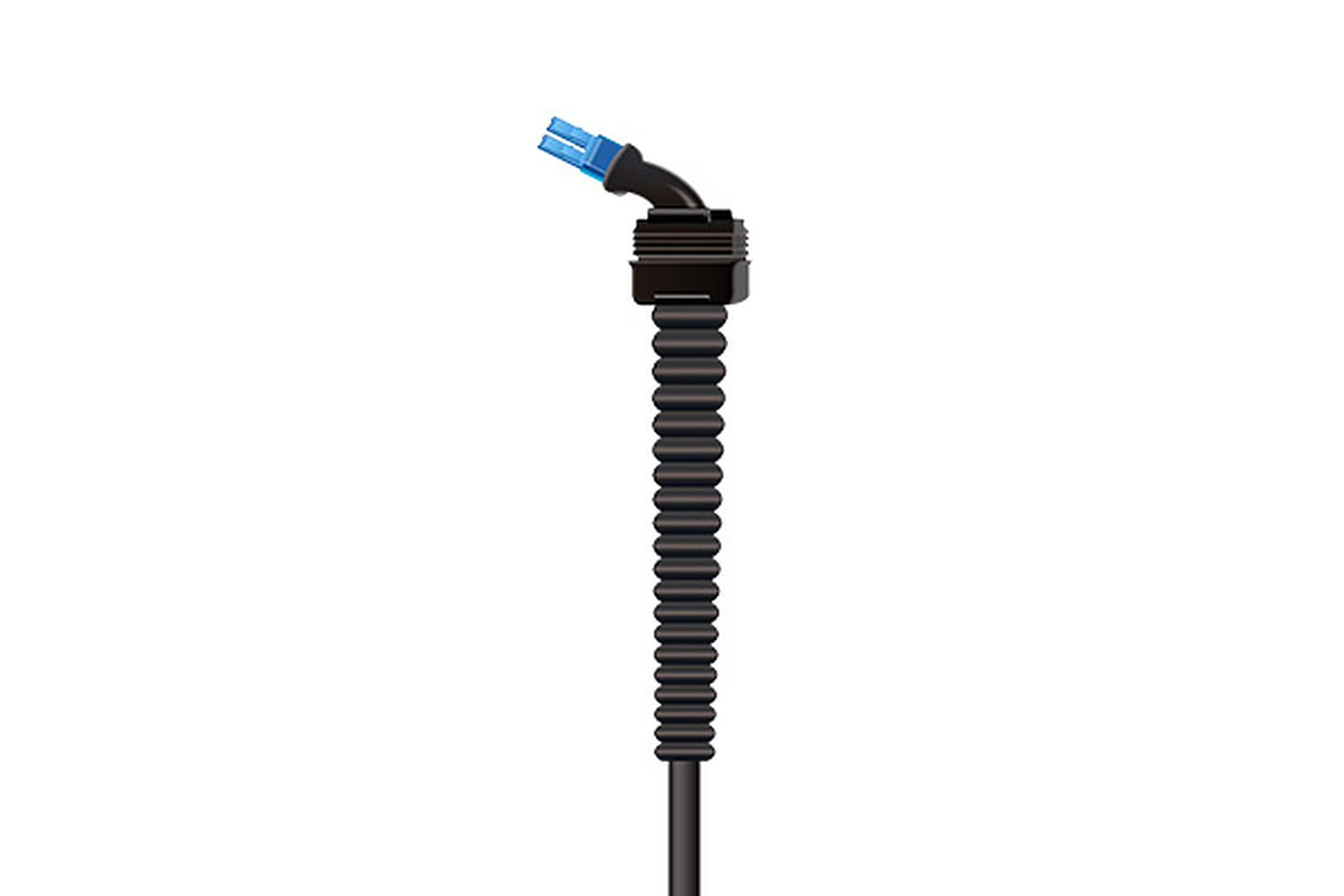 NSN Boot Duplex LC outdoor connector with UV-resistant sheath for RRH applications