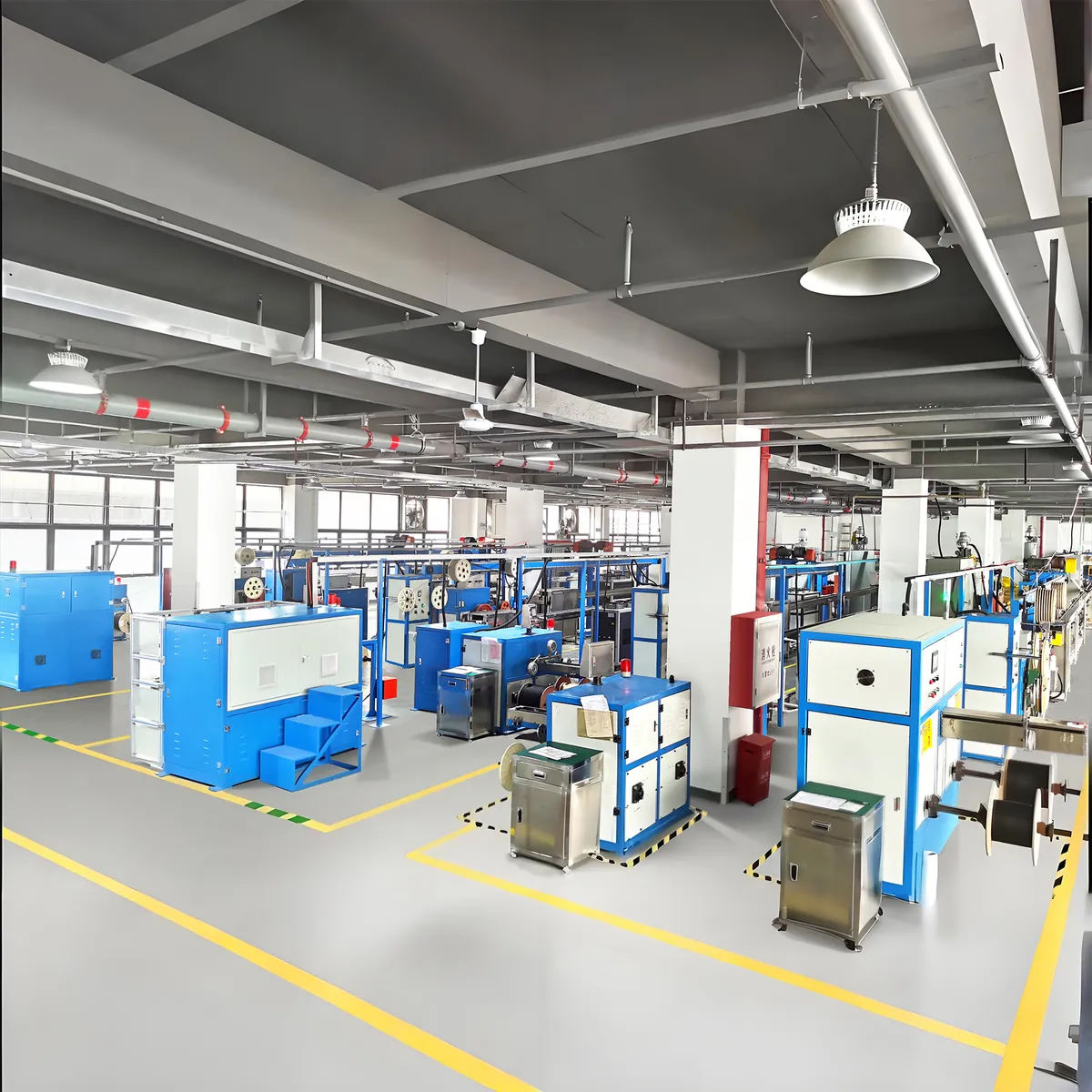 DYS optical cable production workshop