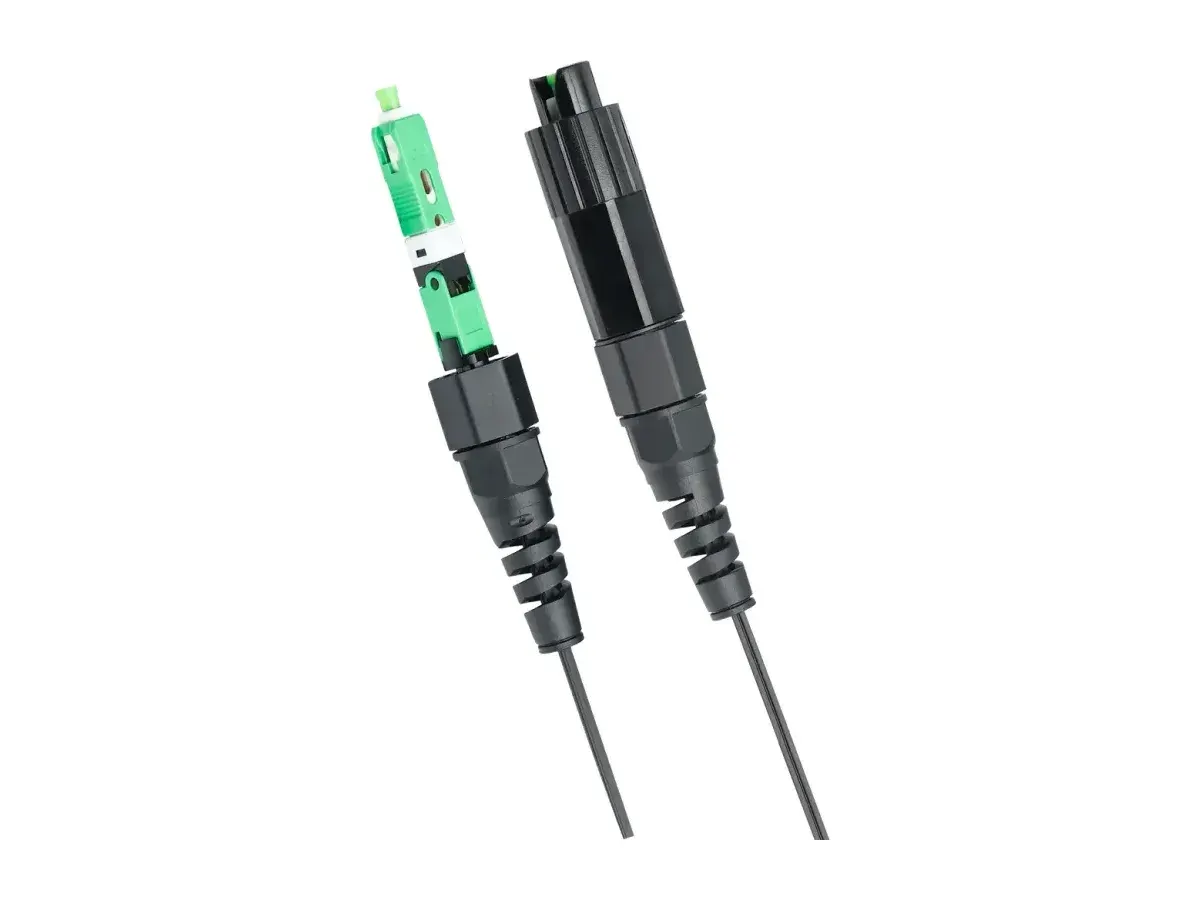 DYS IPSCAPC IP68 outdoor SC/APC fast connector for harsh environments