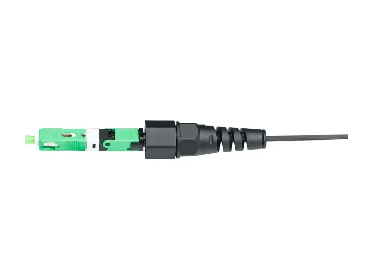 DYS IPSCAPC fast connector with exposed SC/APC ferrule