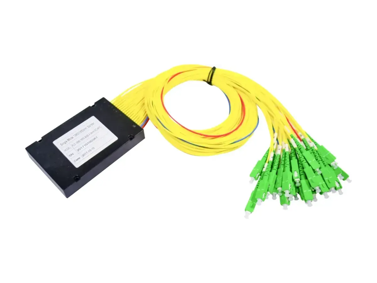 DYS ABS box type 2x32 PLC splitter with SC/APC connectors