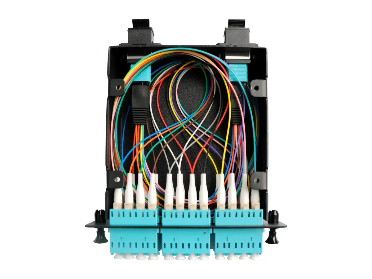 DYS MPO/MTP cassette front view