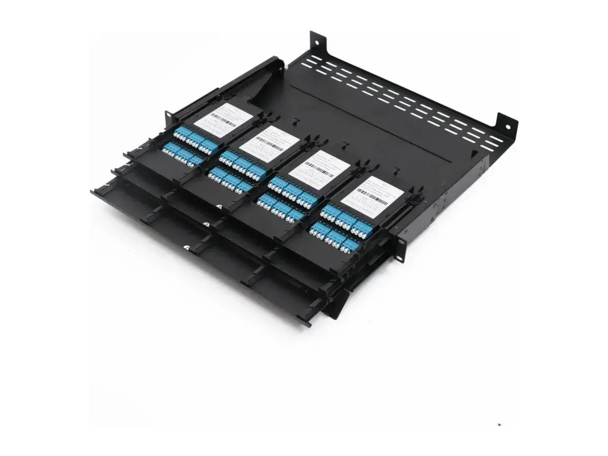 DYS RS144-1U high-density MPO/MTP fiber patch panel