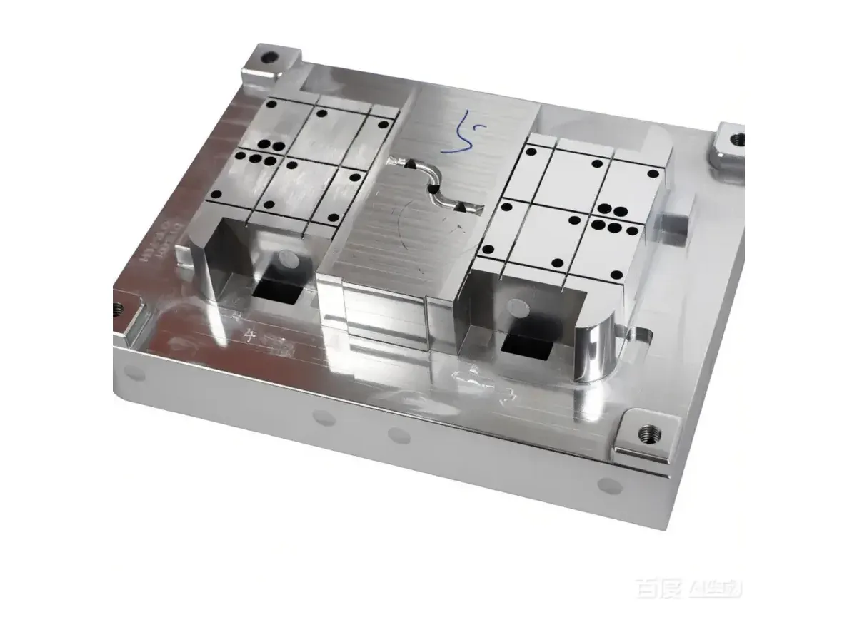 DYS precision mold base machining detail